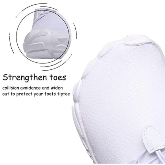 Evglow Men's Wide Minimalist Trail Running Shoes - Picture 6 of 10